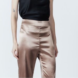 DÈLUC - mink pants